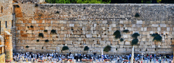 whole wallind wall Jerusalem